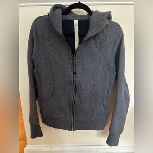 Lululemon Grey Scuba Hoodie